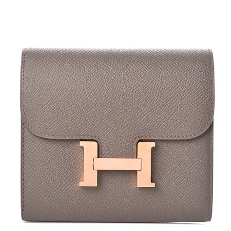 hermes short wallet